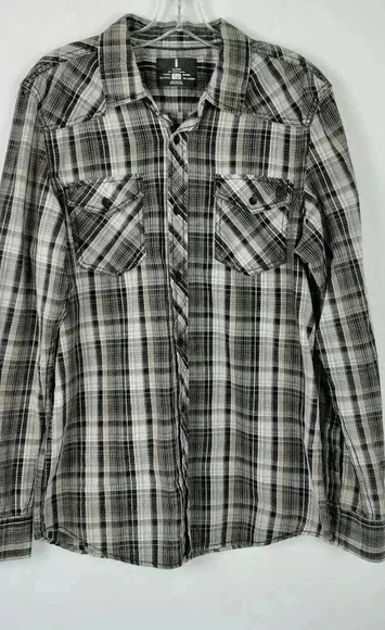 I JEANS BY BUFFALO Size Medium Button down - Picture 1 of 8